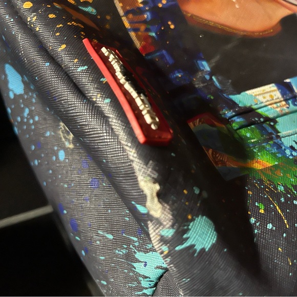 Artistic Multicolor Men's Backpack - Picture 6 of 14